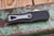 Preowned-Microtech Hera OTF Automatic Knife Black 3" M390 Dagger Stonewash 702-10