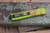 Preowned-Microtech Ultratech OTF ZombieTech Aluminum 3.4" M390 Dagger Black  122-1Z