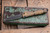 Preowned-Microtech Ultratech OTF Automatic Knife Ultem/Black Aluminum 3.4" MagnaCut Dagger DLC 122-1DLCTULS
