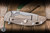 Hinderer Knives XM-18 Flipper Folding Knife Triway Black G10/BB Bronze Titanium 3.5" MagnaCut Spanto Working Finish