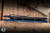 Hinderer Knives XM-18 Flipper Folding Knife Triway Blue/Black G10/Battle Black Titanium 3.5" MagnaCut Spanto Stonewash