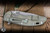 Hinderer Knives XM-18 Flipper Folding Knife Triway OD Green G10/Battle Green Titanium 3.5" MagnaCut Spanto Working Finish