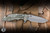 Hinderer Knives XM-18 Flipper Folding Knife Triway OD Green G10/Battle Green Titanium 3.5" MagnaCut Spanto Working Finish