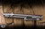 Sharknivco WAKA 4.9 Folding Knife Titanium/Blood Red CamoQuartz Inlay 3.25" RWL-34 Blasted