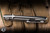 Sharknivco WAKA 4.9 Folding Knife Titanium/Blood Black CamoQuartz Inlay 3.25" RWL-34 Blasted