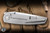 Sharknivco WAKA 4.9 Folding Knife Titanium/Blood Black CamoQuartz Inlay 3.25" RWL-34 Blasted
