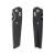 Toor Knives Bateman Folding Knife Onyx Aluminum 3.5" MagnaCut Tanto Black