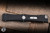 Microtech Marfione Select Nemesis IV Automatic OTF Knife Black Aluminum 4.4" M390 Dagger Stonewash Full Serrated 1152-12MS1