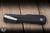Preowned-Kershaw Livewire Automatic OTF Knife Black Aluminum 3.3" MagnaCut Spear Point Stonewash 9000K50
