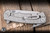 Hinderer Knives Project X Flipper Knife Black G10/Stonewash 3.65" MagnaCut Sheepsfoot