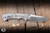 Hinderer Knives Project X Flipper Knife Black G10/Stonewash 3.65" MagnaCut Sheepsfoot