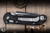 Microtech LUDT Ram-Lok Manual Folding Knife Frag Aluminum 3.4" M390 Tanto Black 1136RL-1FR