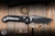 Microtech LUDT Ram-Lok Manual Folding Knife Frag Aluminum 3.4" M390 Tanto Black 1136RL-1FR