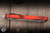 Preowned-Microtech Ultratech OTF Automatic Knife Red/White X-Wing Aluminum 3.4" M390  Hellhound 119-10XW