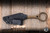 Preowned-Half Face Blades Ringstrike Fixed Blade Knife Burnt Bronze 1.7" A2