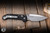 Microtech LUDT Ram-LOK Folding Knife Black Frag Aluminum 3.4" M390 Drop Point Stonewash 1135RL-10FR