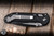 Microtech LUDT Ram-LOK Folding Knife Frag Aluminum 3.4" M390 Drop Point Black 1135RL-1FR