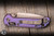 Microtech Marfione Select LUDT Ram-Lok Folding Knife Royal Purple Titanium/Bronze Accents 3.4" M390 Clip Point Bronze Stonewash 1135RLS-13MS3