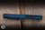 Microtech Hera II Mini OTF Automatic Knife Weathered Blue Aluminum 3" M390 Tanto 1704M-1WBL