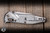 Microtech Marfione Select Socom RAM-LOK Manual Folding Knife Frag Titanium/Flamed Ti Accents 4" M390 Clip Point Stonewash 160RL-10FRMS5