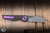 Hypercut Knives Cretin Folding Knife Fat Carbon/Purple Accents 3.2" S45VN Wharncliffe