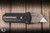 Hypercut Knives Oracle Gravity Utility Razor Black Raindrop Aluminum/Bronze Accents 2.2" Trapezoid Razor