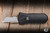 Hypercut Knives Oracle Gravity Utility Razor Black Crosshatch Aluminum/Bronze Accents 2.2" Trapezoid Razor
