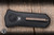 Hypercut Knives Oracle Gravity Utility Razor Black Starburst Aluminum/Bronze Accents 2.2" Trapezoid Razor