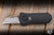 Hypercut Knives Oracle Gravity Utility Razor Black Starburst Aluminum/Bronze Accents 2.2" Trapezoid Razor
