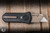 Hypercut Knives Oracle Gravity Utility Razor Black Starburst Aluminum/Bronze Accents 2.2" Trapezoid Razor