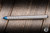 Hypercut Knives Nakht Bolt Action Pen Blue/Silver Polished Titanium 5.5" Pilot G2