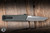 Chaves Knives Dissident OTF Automatic Knife OD Green Crosshatch Petrified Aluminum 3.8" M390 Tanto TT Stonewash