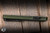 Chaves Knives Dissident OTF Automatic Knife OD Green Crosshatch Battleworn Aluminum 3.8" M390 Drop Point TT Stonewash