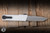 Chaves Knives Dissident OTF Automatic Knife Clear Coat Crosshatch Battleworn Aluminum 3.8" M390 Tanto Stonewash