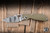 Mick Strider Knives SnG CC Folding Knife OD Green G10/StriderStripe Titanium 3.5" MagnaCut Drop Point Ghost Stripe FFG