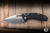 Heretic Knives Martyr Automatic Folding Knife Black Polymer 3" MagnaCut Tanto Stonewash H057-2A