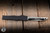 Marfione Custom Halo III OTF Knife Black/Natural Aluminum 3.8" M390 Tanto Star Grind Mirror Polish