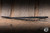 Microtech/Bastinelli Knives "Feather" Fixed Blade Knife 3" Distressed Black 215-1DBKS