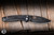 Preowned-Medford Infraction Folding Knife Black Titanium 3.6" Drop Point DLC