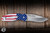 Kershaw Blur Folding Knife USA Flag Aluminum 3.4" 14C28N Stonewash 1670USA