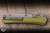 Preowned-Microtech Glykon OTF Automatic Knife OD Green Aluminum/Titanium 3.75" M390 Bayonet Stonewash 