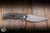 Shirogorov Knives Q95 Ursus Flipper Knife Bronze Titanium 3.75" Elmax Drop Point Stonewash