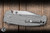 Demko Knives AD20 XXX Folding Knife Herringbone Titanium 4" MagnaCut Stonewash