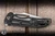 John Gray Slitter V2 Folding Knife Skeletonized "Lightning Strike" Carbon Fiber 4" MagnaCut Tanto