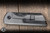 Brian Brown Knives Integral Yeager #9 Non Flipper Knife Titanium w/ Speed Holes 3.5" Nichols Twist Damascus