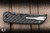Blackside Customs/Bob Terzuola ATCF Prototype Folding Knife Black Carbon Fiber 3.5" MagnaCut Wasteland
