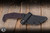Bastinelli Knives "Ekclusive" Mood Fixed Blade Knife Burgundy Micarta 3.54" MagnaCut Stonewash