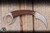 Bastinelli Knives Custom Pika Fixed Blade Knife Brown Paracord Wrap/Bronze Menuki Snake 1.65" N690CO Stonewash