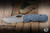 McNees Knives Little Dixon Folding Knife Atomic Blue/Bronze Rock Titanium 3.25" MagnaCut Stonewash