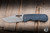 McNees Knives Dixon Folding Knife Blue/Bronze Diamond Titanium 3.75" MagnaCut Stonewash
